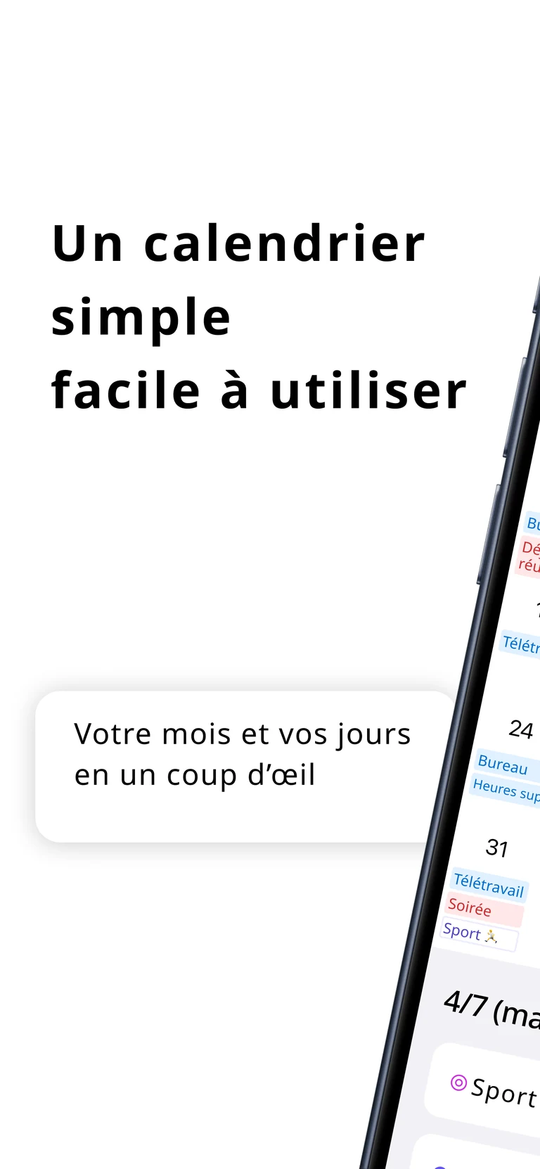 Vue mensuelle