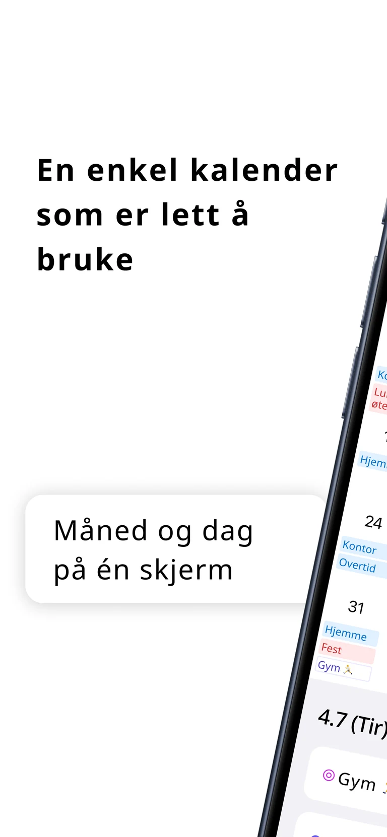 Månedsvisning