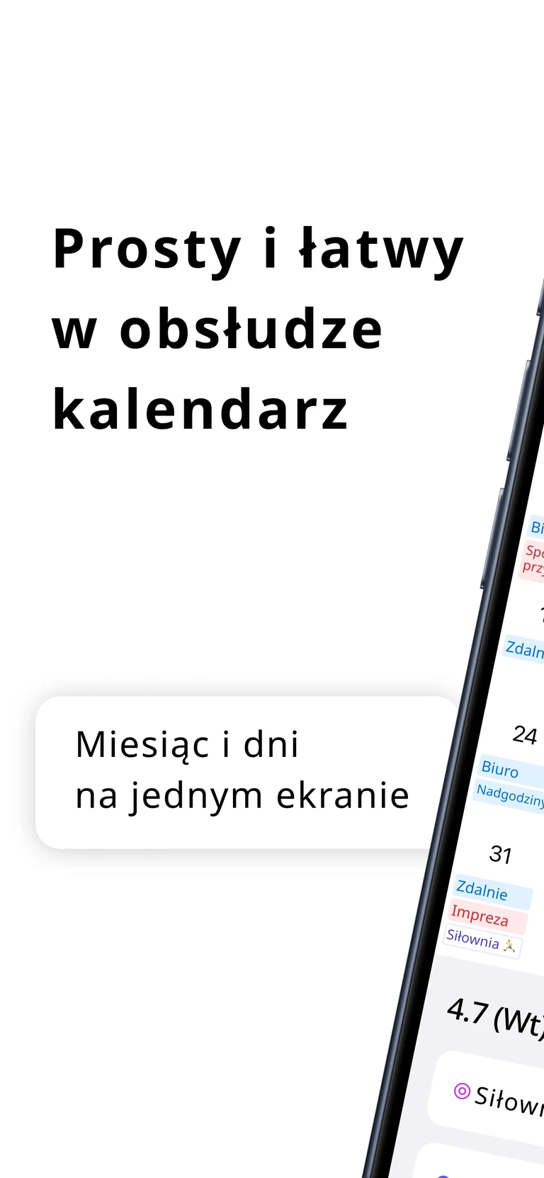 Widok miesiąca